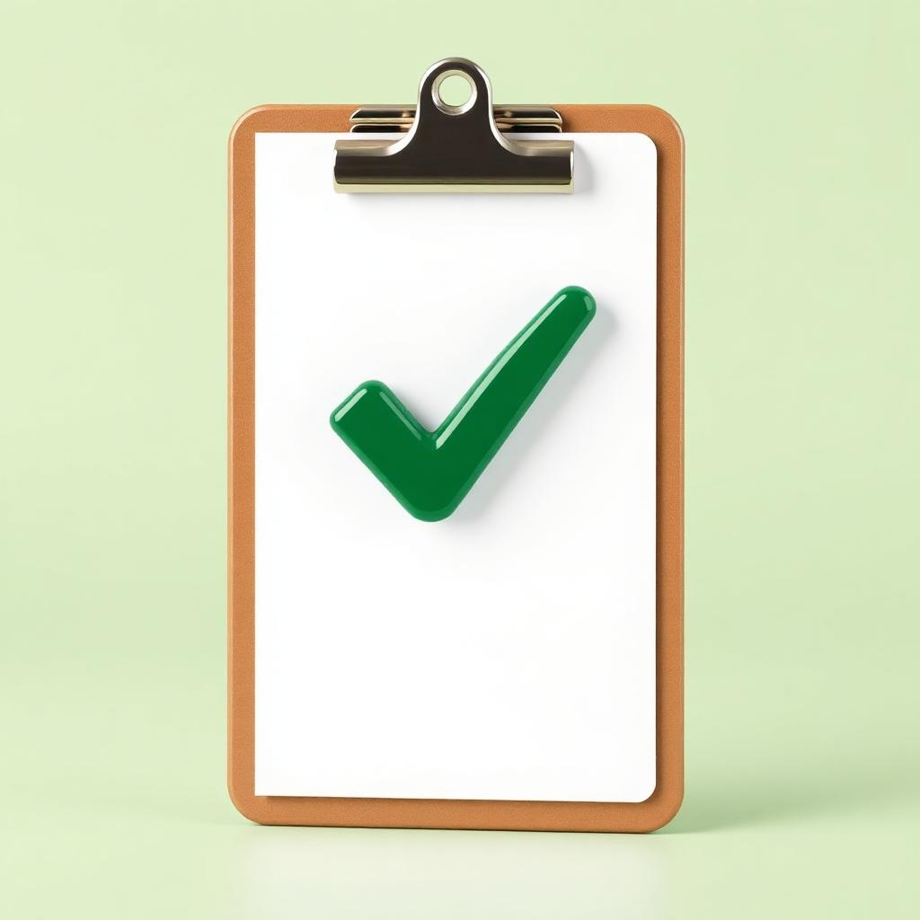 Compliance clipboard illustration